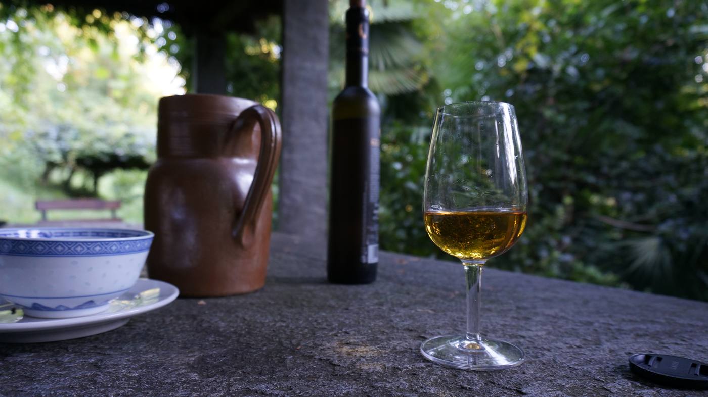 Wein im Garten
